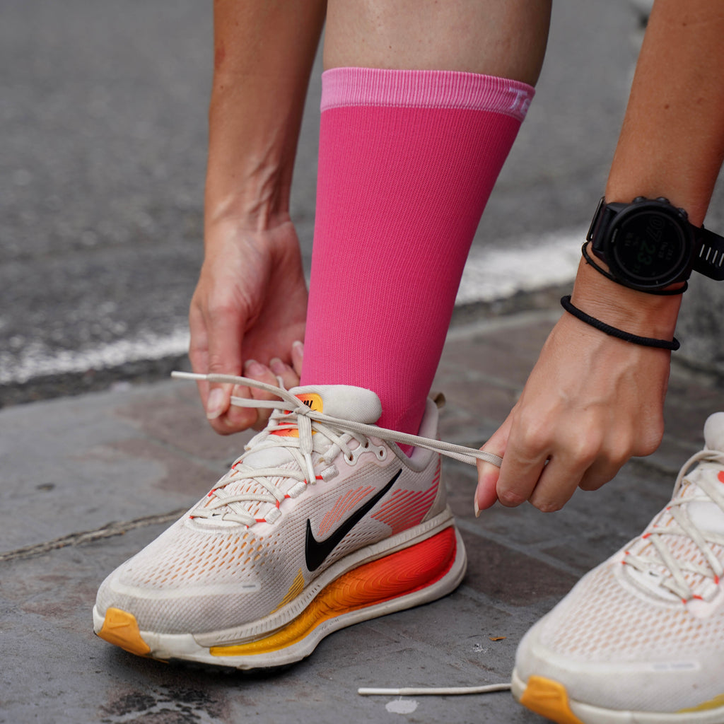 Passion Pink−RUNNING SOCKS
