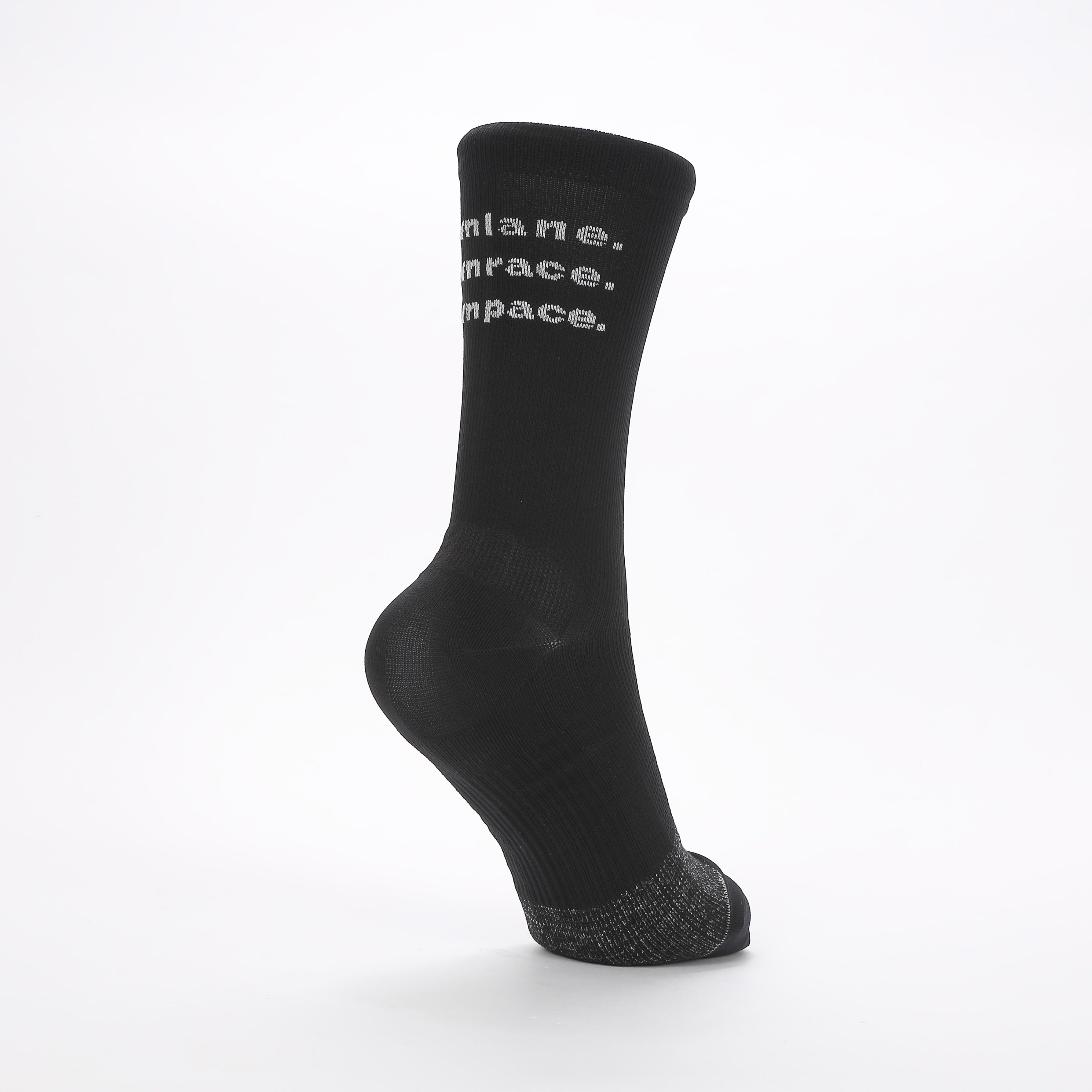 OWN BLACK−RUNNING SOCKS