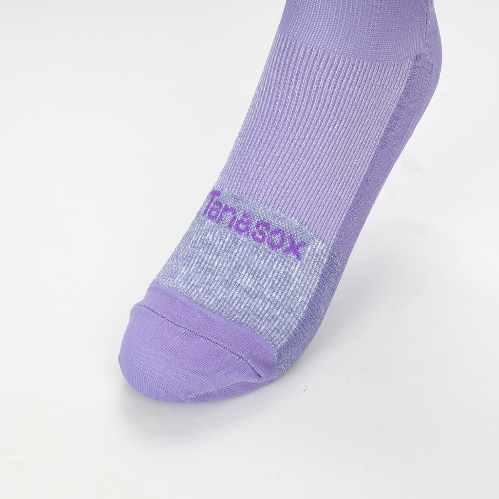 TRY PURPLE−RUNNING SOCKS