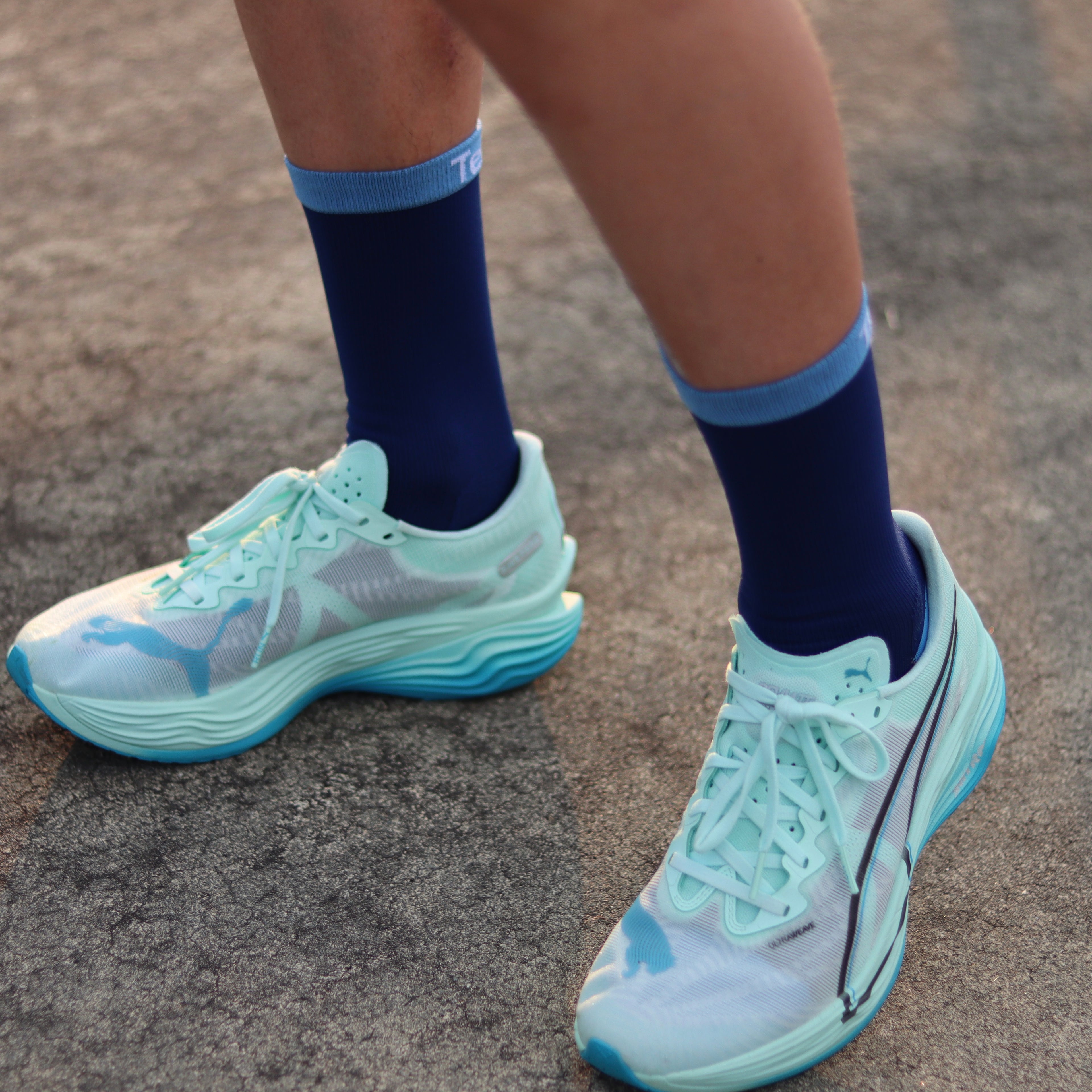 Effort Blue−RUNNING SOCKS